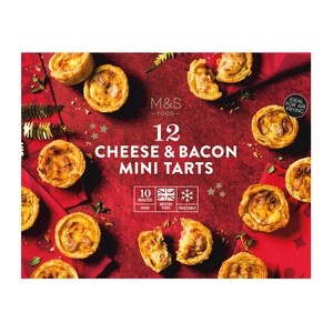 M&S 12 Cheese & Bacon Mini Tarts